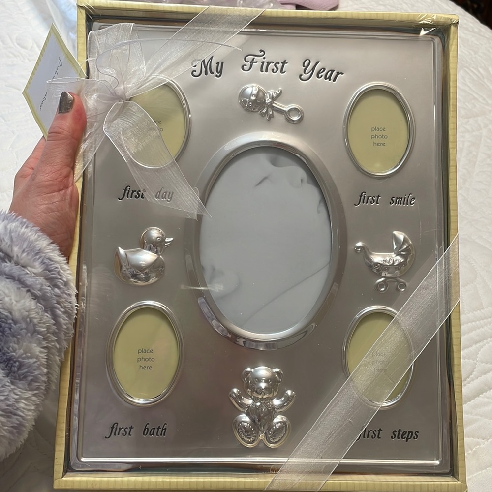 First impressions silver frame